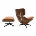 Chaise longue-Reddish brown